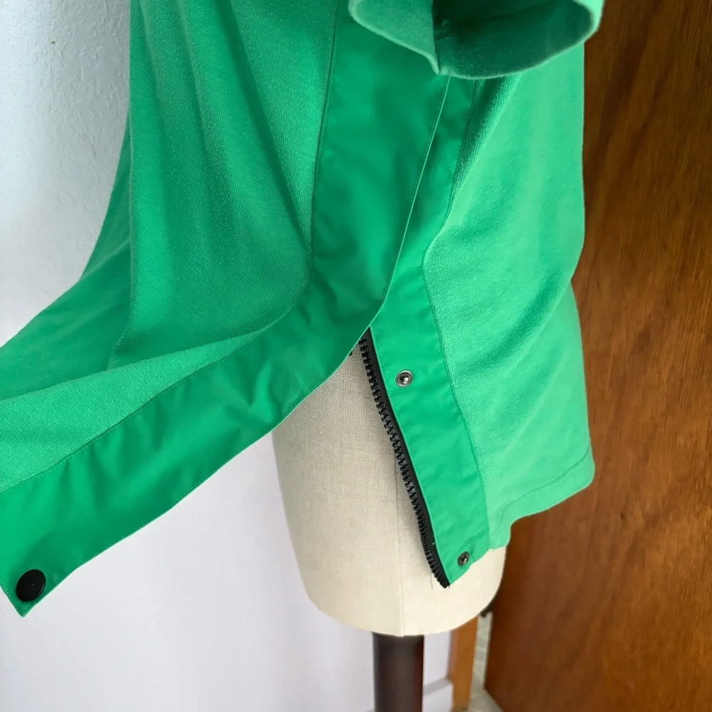 THE NORTH FACE x SACAI sz XS Green Short Sleeve Tshirt Size Zippers - Picture 5 of 11